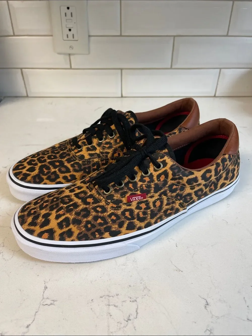 Vans Era 59 'Leopard' VN-0UC60K5 Men’s Size 12 Worn 4-5 Times